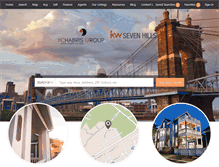Tablet Screenshot of cincinnatirealestatesearch.com